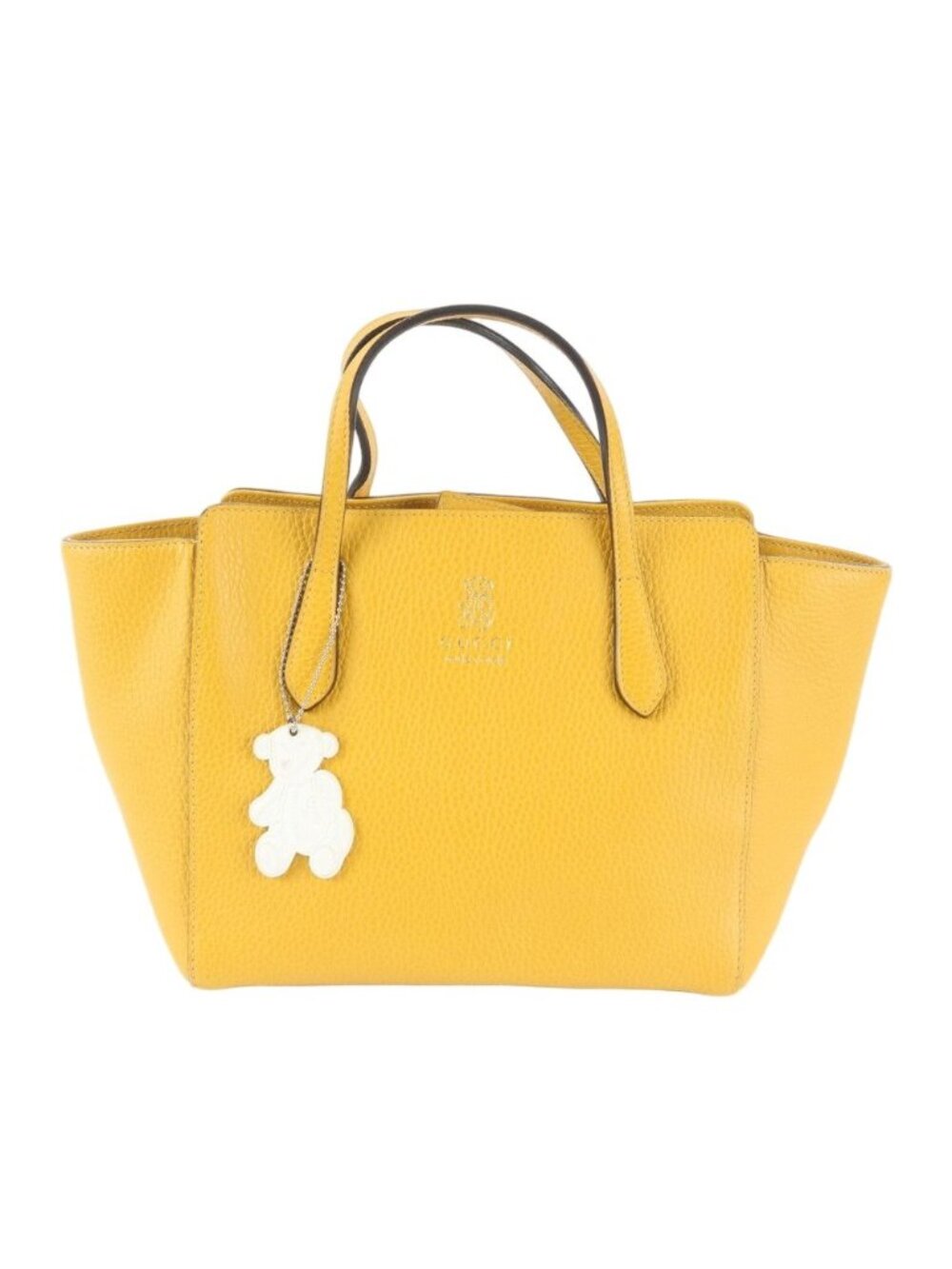 Gucci Swing Leather Handbag Tote